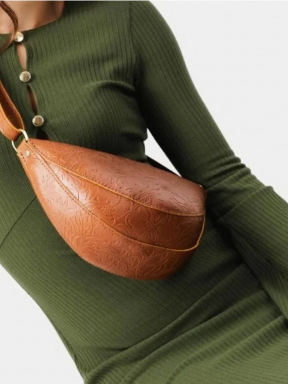 Portland Leather Almost Perfect' Koala Sling Bag